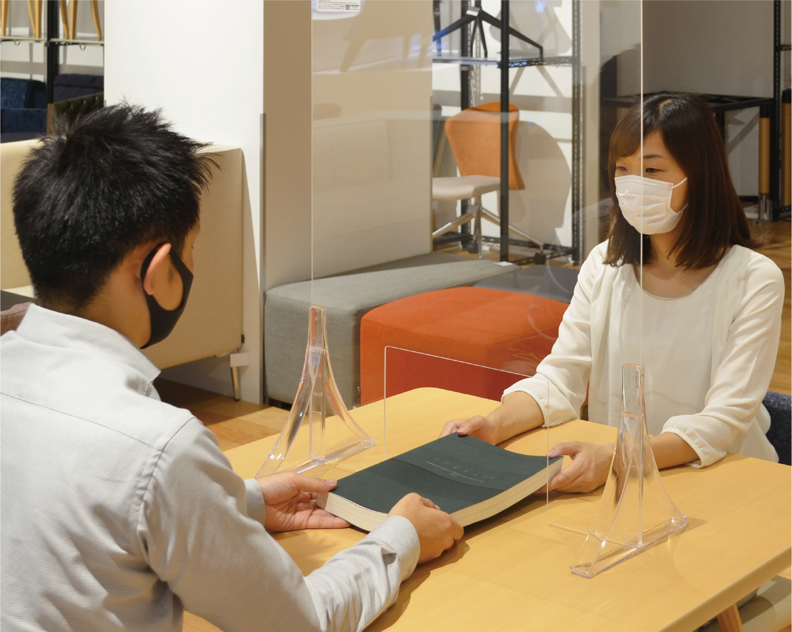 ＜飛沫感染予防対策＞コンフォパーテーション