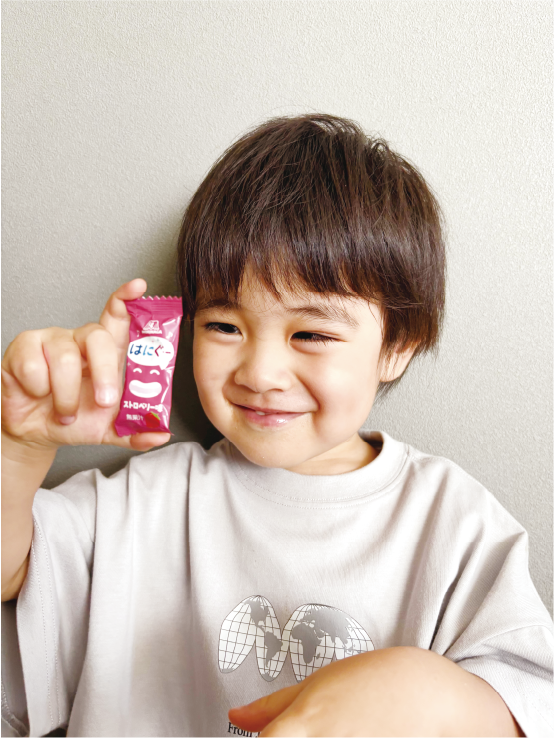 【森永製菓株式会社】ノンシュガーチューイングキャンディ「はにぐー」